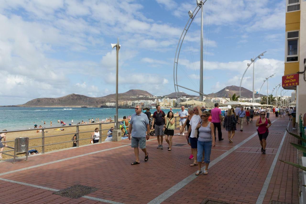 大加那利岛拉斯帕尔马斯Estudio Interior En Playa De Las Canteras公寓 外观 照片