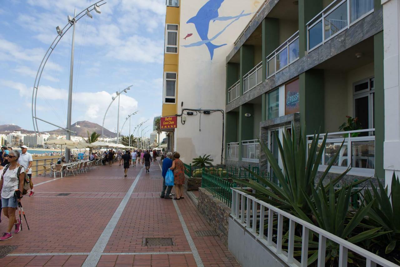 大加那利岛拉斯帕尔马斯Estudio Interior En Playa De Las Canteras公寓 外观 照片
